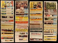 7d0725 LOT OF 400 LOBBY CARDS 1940s-1950s incomplete sets from a variety of different movies!