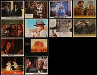 7d0821 LOT OF 12 LOBBY CARDS 1970s-1990s great scenes from a variety of different movies!