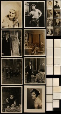 7d0994 LOT OF 16 1920S 8X10 STILLS 1920s a variety of great portraits, candids & movie scenes!