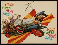 7d0271 LOT OF 5 CHITTY CHITTY BANG BANG SOUVENIR PROGRAM BOOKS 1968 Dick Van Dyke, Ken Hughes!