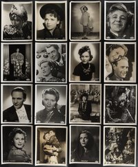 7d0810 LOT OF 16 1940S GERMAN LOBBY CARDS 1940s great portraits of their top stars!