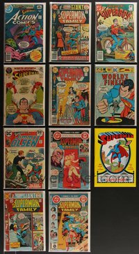 7d0852 LOT OF 11 SUPERMAN RELATED DC COMIC BOOKS 1970s-1990s DC Comics, Action Comics!