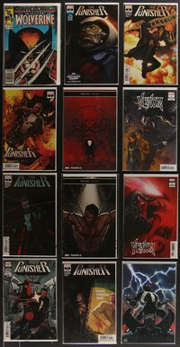 7d0851 LOT OF 12 MARVEL COMIC BOOKS 1980s-2010s Wolverine, The Punisher, Venom!