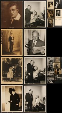 7d0171 LOT OF 21 FRANCIS X BUSHMAN 8X10 & 11X14 STILLS 1920s-1950s great images over 3 decades!