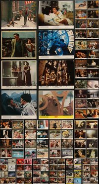 7d0888 LOT OF 168 COLOR 8X10 STILLS & MINI LOBBY CARDS 1960s-1970s from a variety of movies!