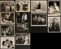 7d1015 LOT OF 12 EDWARD G. ROBINSON 8X10 STILLS 1930s-1960s scenes from several of his movies!