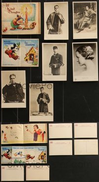 7d1159 LOT OF 8 WALT DISNEY & OTHER POSTCARDS 1920s-1940s Mickey Mouse, Snow White & more!