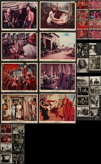 7d0931 LOT OF 36 TEN COMMANDMENTS ORIGINAL & RE-RELEASE 8X10 STILLS 1956-R1960s Cecil B. DeMille!