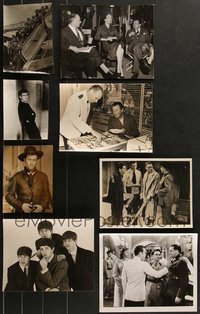 7d0972 LOT OF 20 ORIGINAL & RE-RELEASE 8X10 STILLS 1940s-1960s including some great candids!