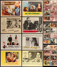 7d0779 LOT OF 32 LOBBY CARDS FROM CLASSIC NON-U.S. MOVIES 1950s-1970s Wages of Fear & more!