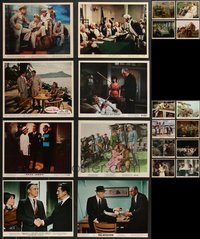 7d0932 LOT OF 36 8X10 COLOR STILLS 1950s-1960s great scenes & portraits from a variety of movies!