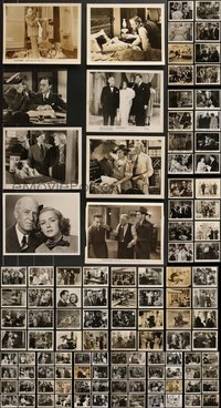 7d0887 LOT OF 171 MOSTLY 1940S-50S 8X10 STILLS 1940s-1950s great scenes from a variety of movies!