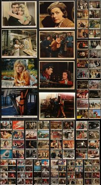 7d0899 LOT OF 123 8X10 COLOR STILLS & MINI LOBBY CARDS 1950s-1980s scenes from a variety of movies!