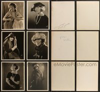 7d1066 LOT OF 6 ROMAN FREULICH DELUXE 8X10 STILLS 1930s top photographer portraits of top stars!