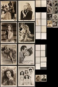 7d0958 LOT OF 26 1930S 8X10 STILLS 1930s great portraits of a variety of actors & actresses!