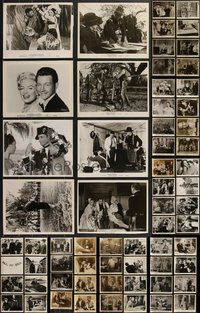 7d0910 LOT OF 91 1950S 8X10 STILLS 1950s scenes & portraits from a variety of different movies!