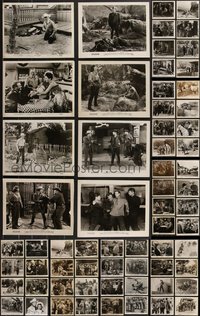 7d0905 LOT OF 102 1940S COWBOY WESTERN 8X10 STILLS 1940s great scenes from several movies!