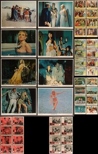 7d0761 LOT OF 47 1960S LOBBY CARDS 1960s complete sets from six different movies!