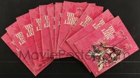 7d0260 LOT OF 12 MY FAIR LADY SOUVENIR PROGRAM BOOKS 1964 Audrey Hepburn, Harrison, Bob Peak art!