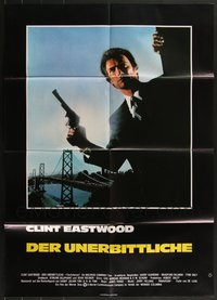 7d0309 LOT OF 10 FOLDED ENFORCER GERMAN A1 POSTERS 1976 c/u of Clint Eastwood as Dirty Harry!