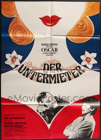 7d0334 LOT OF 3 FOLDED GOODBYE GIRL GERMAN A1 POSTERS 1977 Neil Simon, Dreyfuss, different art!