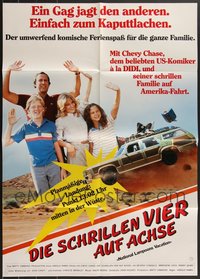 7d0333 LOT OF 3 FOLDED NATIONAL LAMPOON'S VACATION GERMAN A1 POSTERS 1983 Harold Ramis classic!