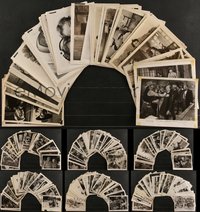 7d0868 LOT OF APPROXIMATELY 450 COWBOY WESTERN 8X10 STILLS 1940s-1950s cool movie scenes!