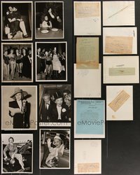 7d1105 LOT OF 8 1930s-1950s MARLENE DIETRICH NEWS PHOTOS 1930s-1950s candid images of the top star!