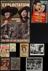 7d0120 LOT OF 9 MISCELLANEOUS ITEMS 1920s-1970s great images from a variety of different movies!