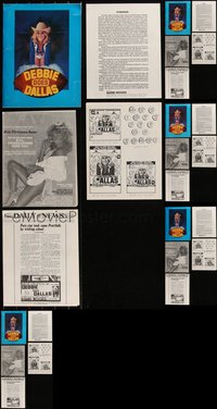 7d0246 LOT OF 5 DEBBIE DOES DALLAS PRESSKITS 1978 NO STILLS, everyone on the team scores!