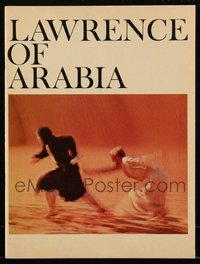 7d0265 LOT OF 6 LAWRENCE OF ARABIA SOUVENIR PROGRAM BOOKS 1962 David Lean & Peter O'Toole classic!