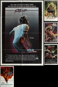 7d0614 LOT OF 7 FOLDED ONE-SHEETS 1970s-1980s great images from a variety of different movies!