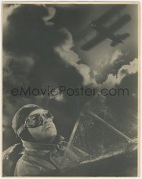 7f0330 CENTRAL AIRPORT deluxe 11x14 still 1933 Richard Barthelmess flying in plane by Longworth!