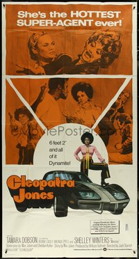 7f0226 CLEOPATRA JONES int'l 3sh 1973 dynamite Tamara Dobson is the hottest super agent ever, rare!