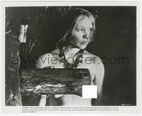 7f1434 ANDREI RUBLEV 8.25x10 still 1973 Andrei Tarkovsky, close up of topless Nelli Snegina!