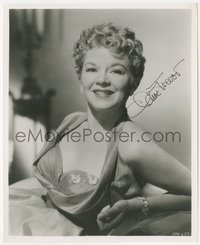 7f0014 CLAIRE TREVOR signed 8.25x10 still 1954 when she made The High and the Mighty by Bert Six!