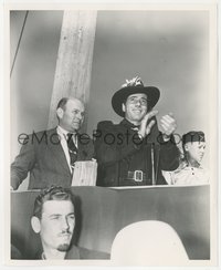 7f1449 DODGE CITY candid 8.25x10 still 1939 Humphrey Bogart in costume at the premiere in Kansas!