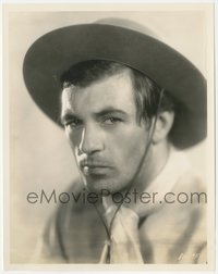 7f1452 FIGHTING CARAVANS 8x10.25 still 1931 head & shoulders portrait of Gary Cooper by Gene Richee!