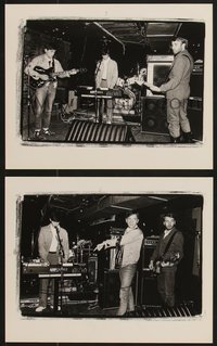 7f1545 NEW ORDER 2 8x10 publicity stills 1980s the English rock 'n' roll trio band by Levine!