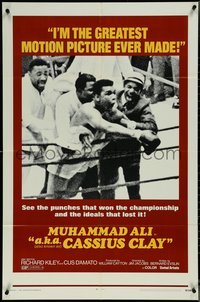 7f0895 A.K.A. CASSIUS CLAY 1sh 1970 image of heavyweight champion boxer Muhammad Ali in the ring!