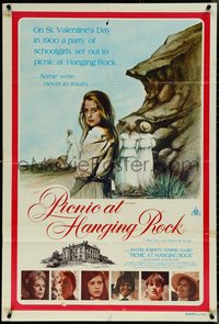 7f0300 PICNIC AT HANGING ROCK Aust 1sh 1975 Peter Weir classic about vanishing schoolgirls!