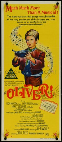 7f0479 OLIVER Aust daybill 1969 Charles Dickens, art of Mark Lester, who wants some more!