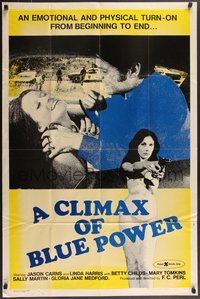 7f0982 CLIMAX OF BLUE POWER 1sh 1975 emotional, physical turn-on from beginning to end, ultra rare!