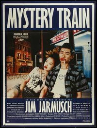 7f0145 MYSTERY TRAIN French 1p 1989 Jim Jarmusch, Masatoshi Nagase, great different image!