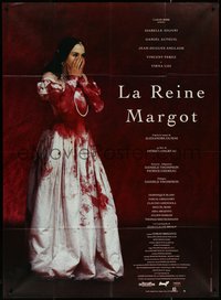 7f0152 QUEEN MARGOT French 1p 1994 La Reine Margot, different art of Isabelle Adjani, rare!