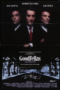 7f1088 GOODFELLAS int'l 1sh 1990 Robert De Niro, Joe Pesci, Ray Liotta, Martin Scorsese classic!