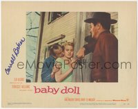 7f0082 BABY DOLL signed LC #1 1957 by Carroll Baker, who's between Karl Malden & Eli Wallach!