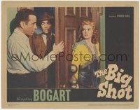 7f0536 BIG SHOT LC 1942 Humphrey Bogart hides pretty Irene Manning behind door from Joe Downing!