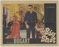 7f0537 BIG SHOT LC 1942 close up of Humphrey Bogart behind worried Irene Manning, ultra rare!