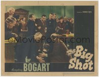 7f0539 BIG SHOT LC 1942 great image of tough Humphrey Bogart being restrained in courtroom!